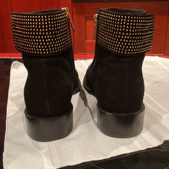 Black suede boots - Picture 4 of 4